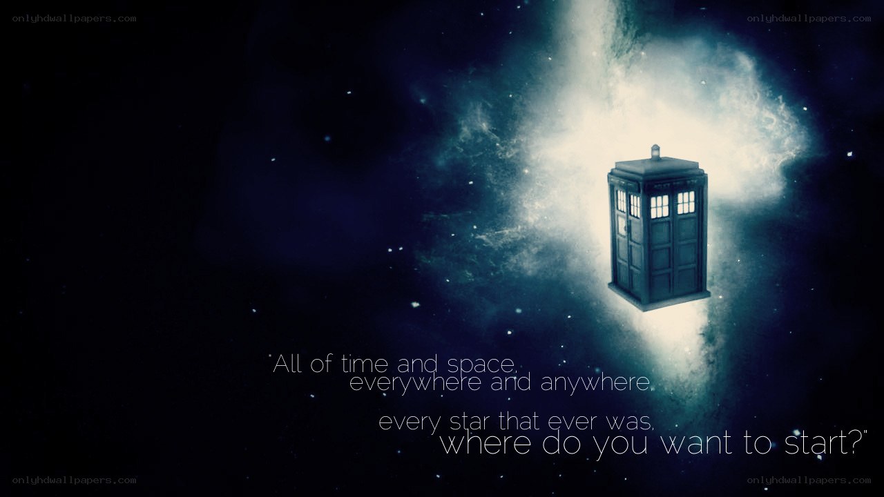 TARDIS in space