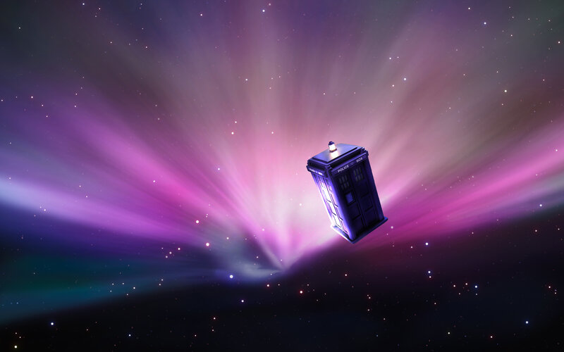 TARDIS in space