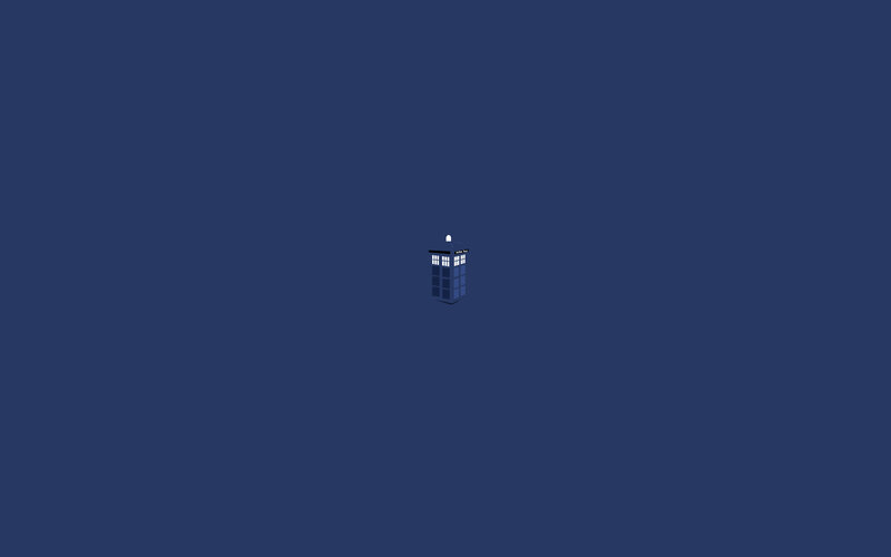 TARDIS in the void