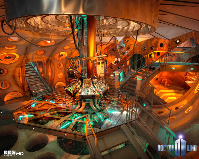 TARDIS interior control room