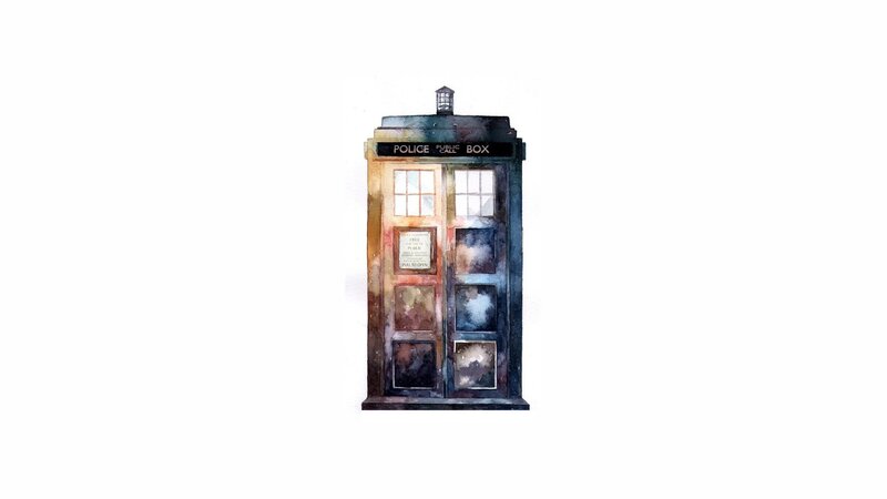 TARDIS Police Box — Blue