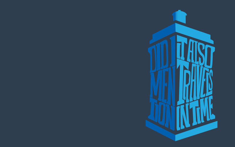 TARDIS text art