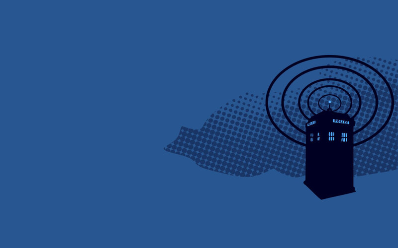 TARDIS with signal waves