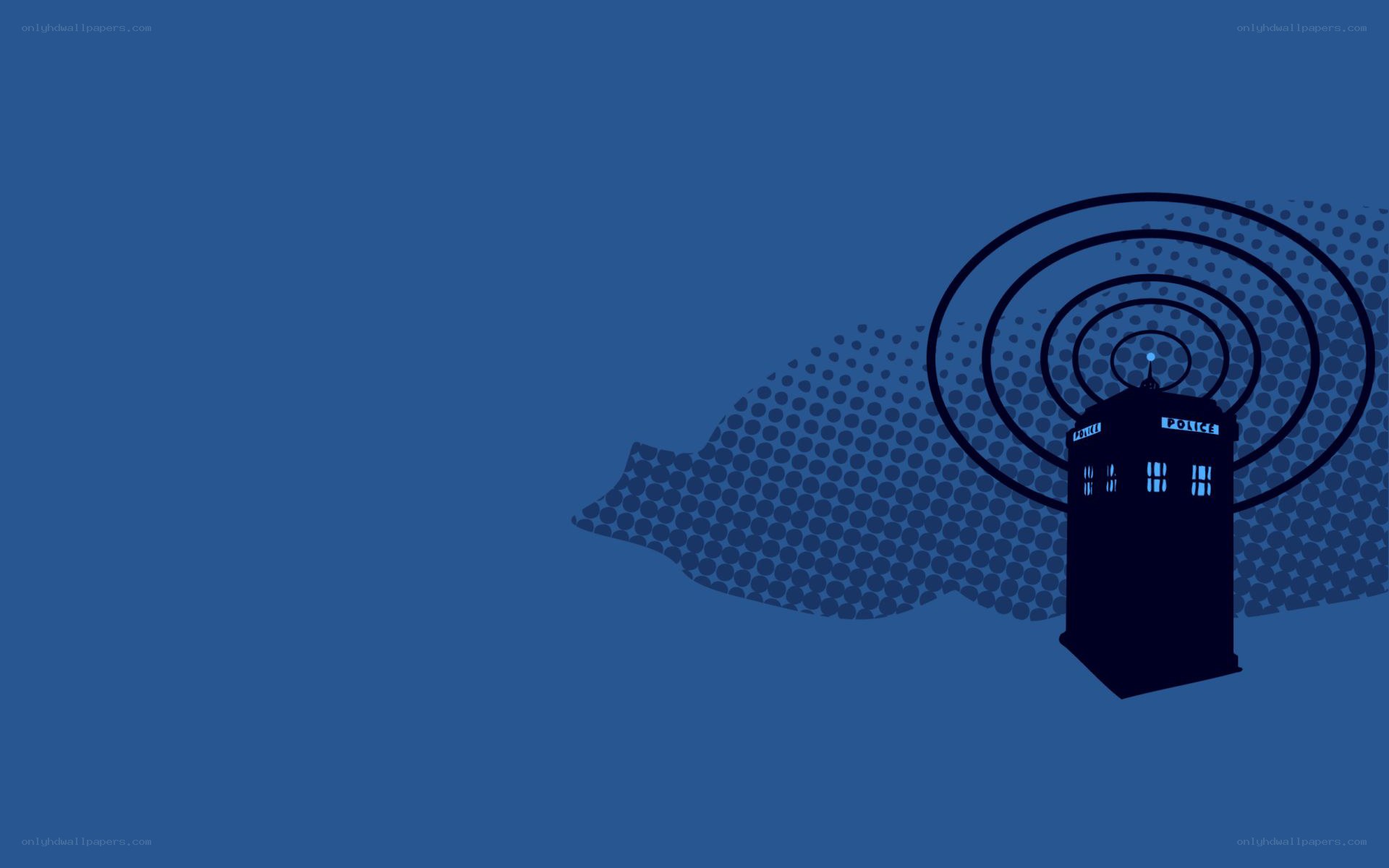 TARDIS with signal waves