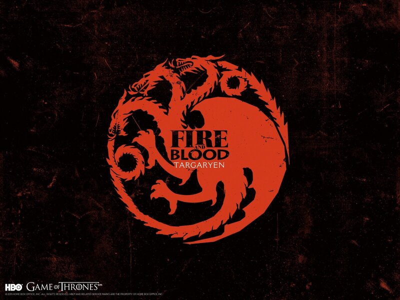Targaryen Sigil — Black