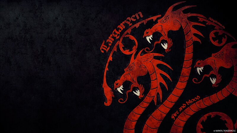 Targaryen three-headed dragon