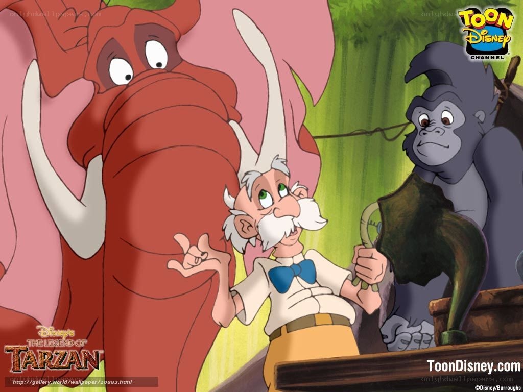 Tarzan and the Elephant