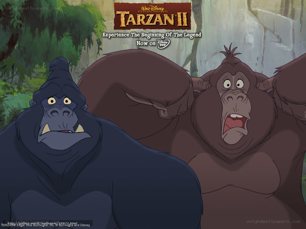 Tarzan II promotional art