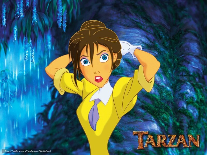 Tarzan movie character scene