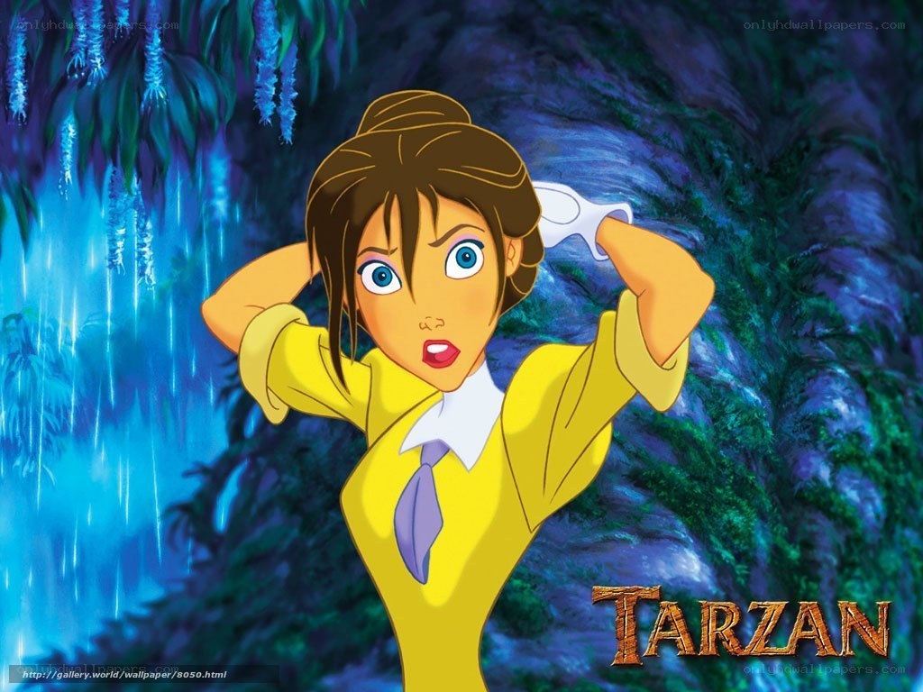 Tarzan movie character scene