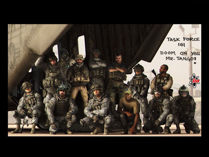 Task Force 141 soldiers