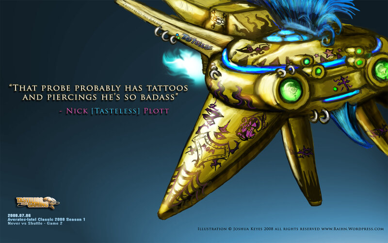 Tasteless probe illustration
