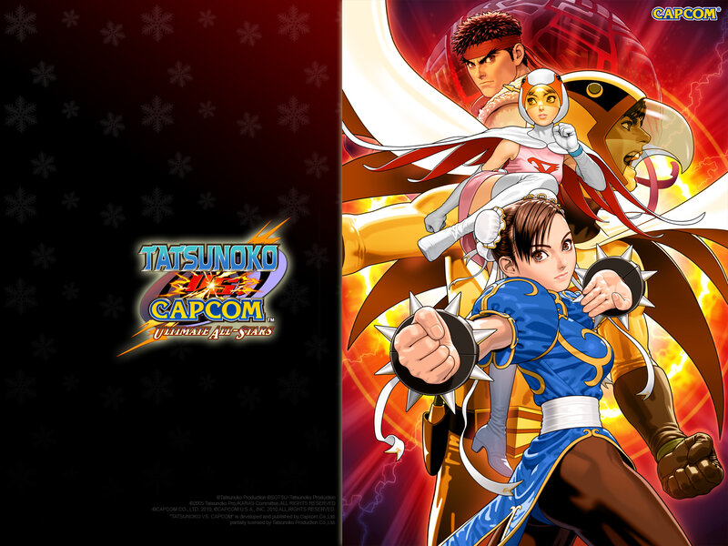 Tatsunoko vs. Capcom artwork