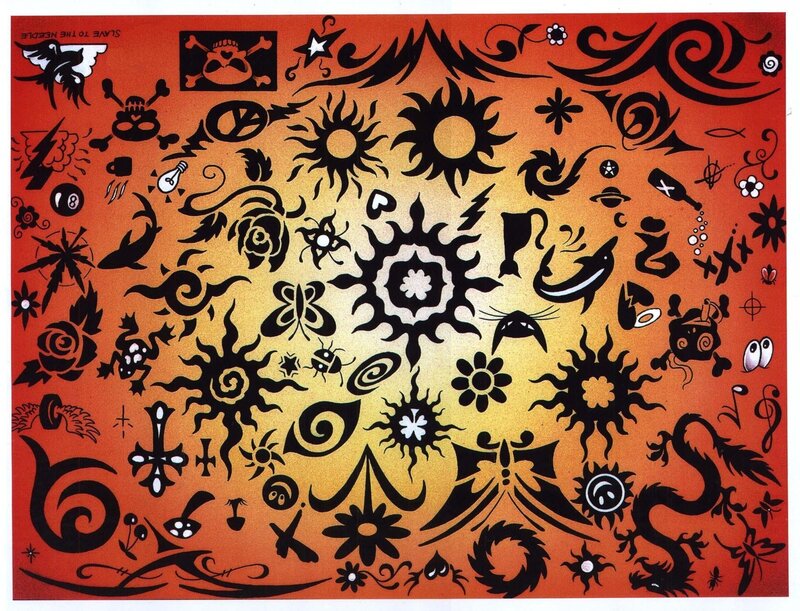 Tattoo Design Collection — Red