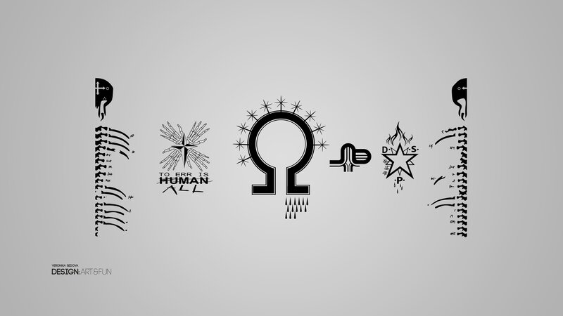 Tattoo Designs on Gray