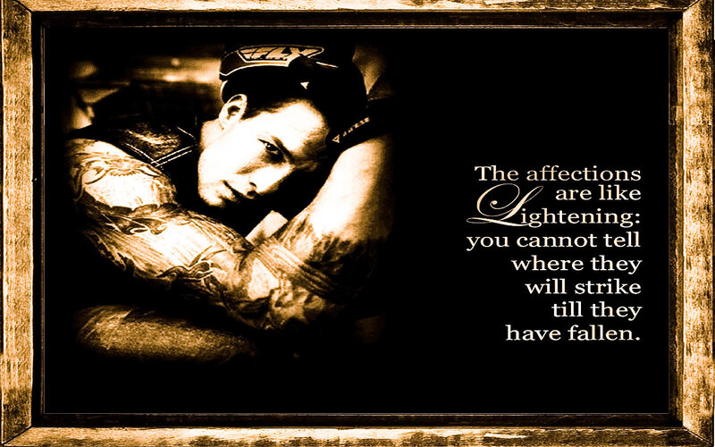 Tattooed Man Resting