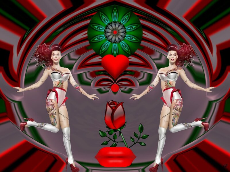Tattooed Woman in Costume