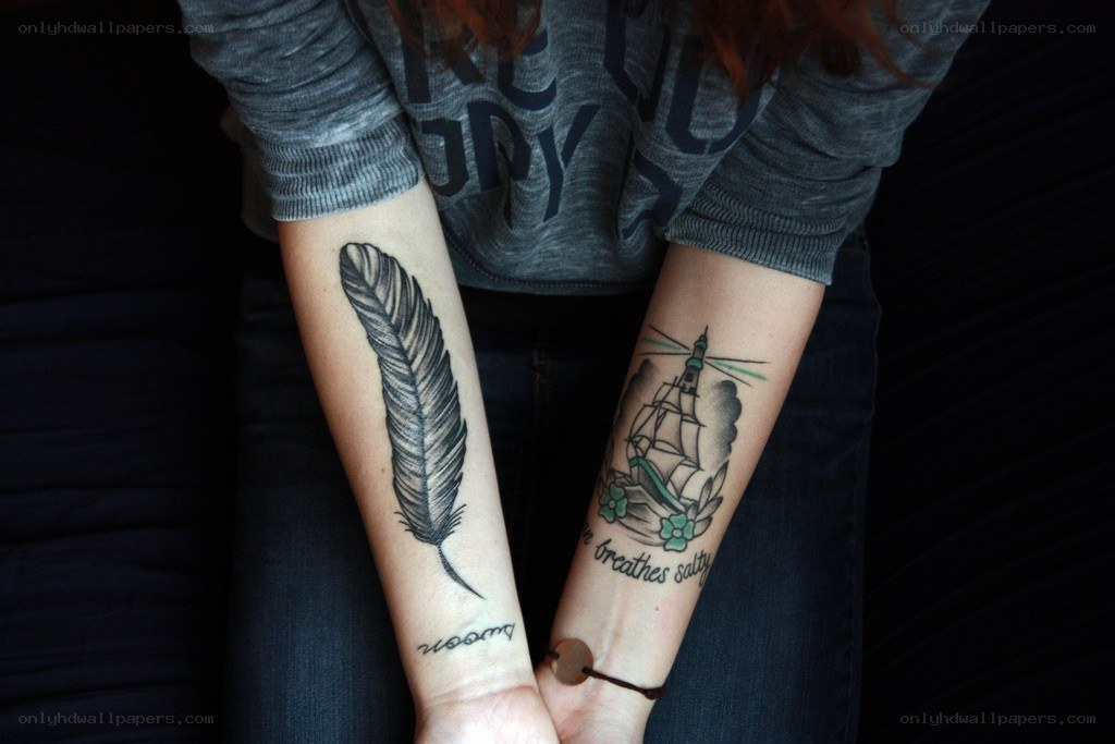tattoos on arms