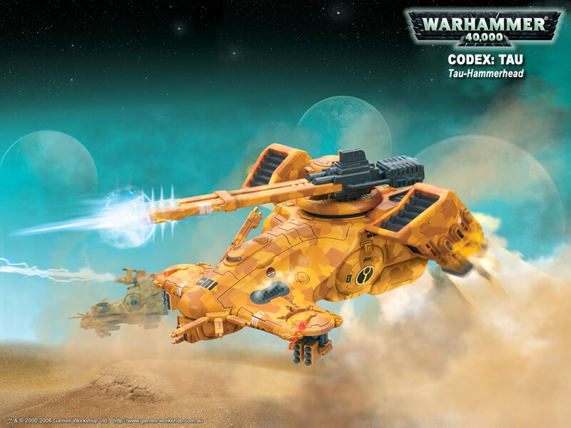 Tau Hammerhead in combat