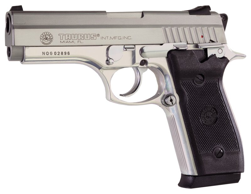 Taurus pistol with black grip
