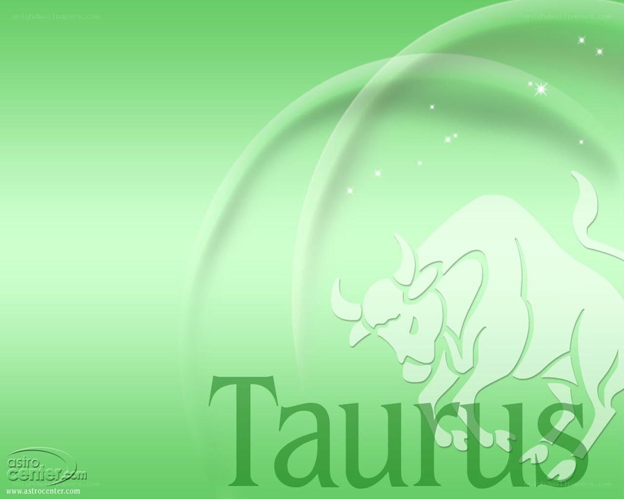 Taurus zodiac sign wallpaper