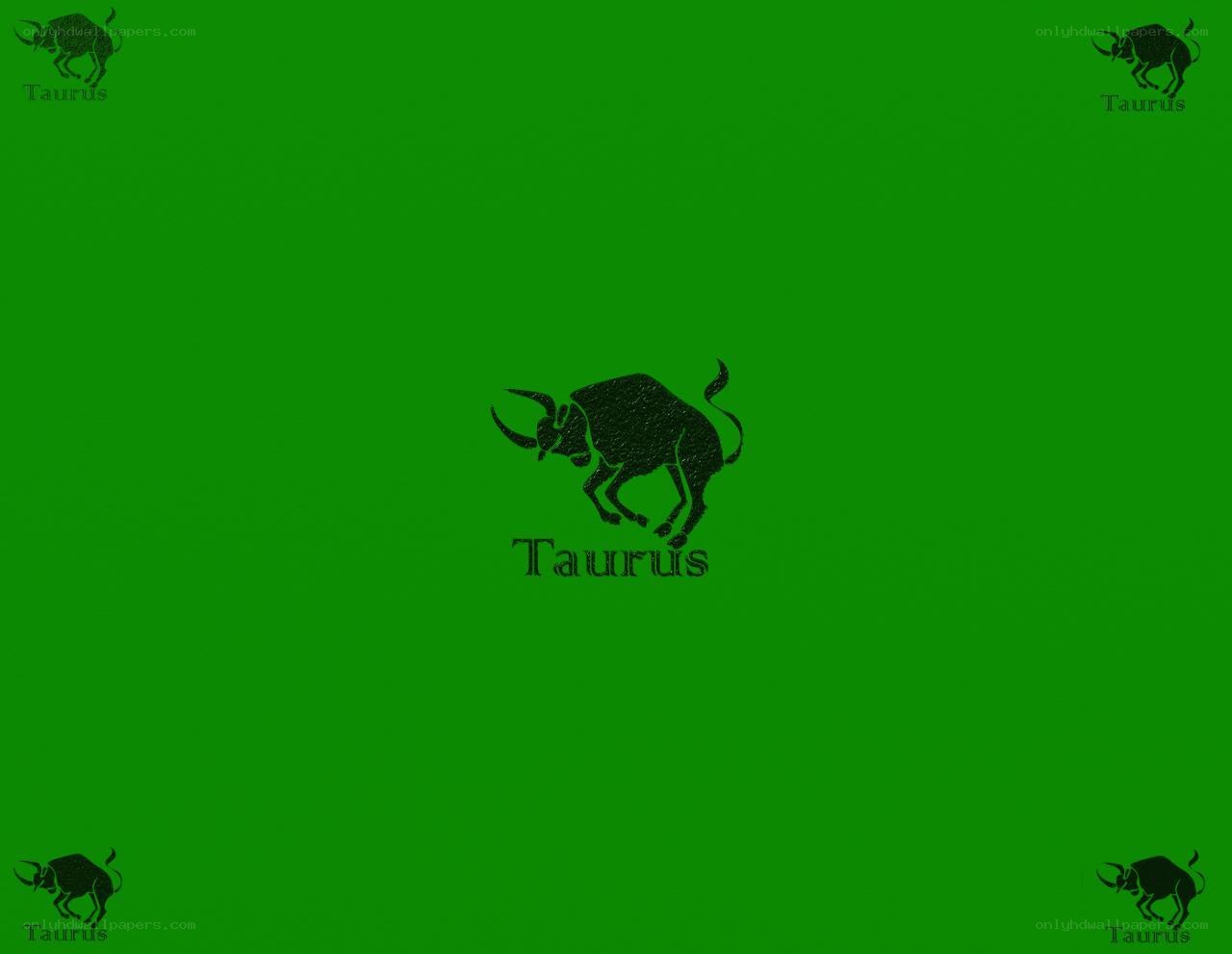 Taurus zodiac sign wallpaper