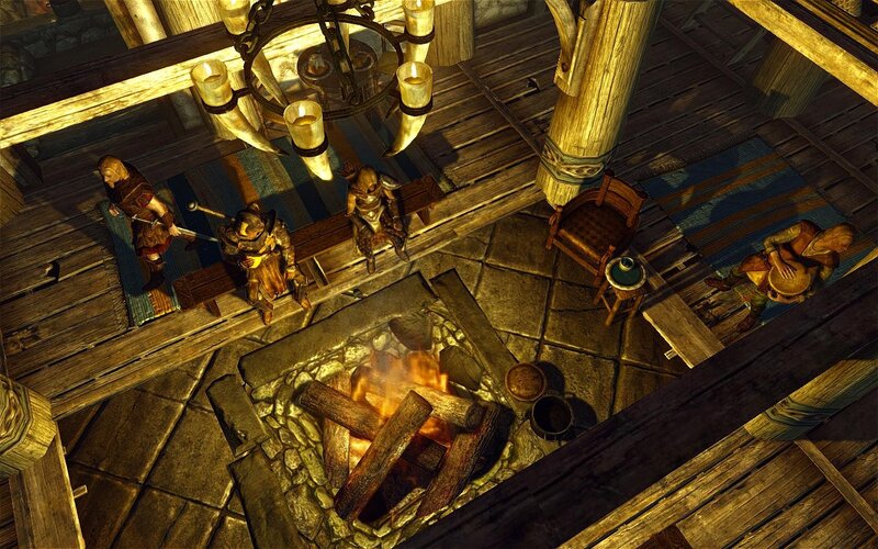 tavern scene with adventurers
