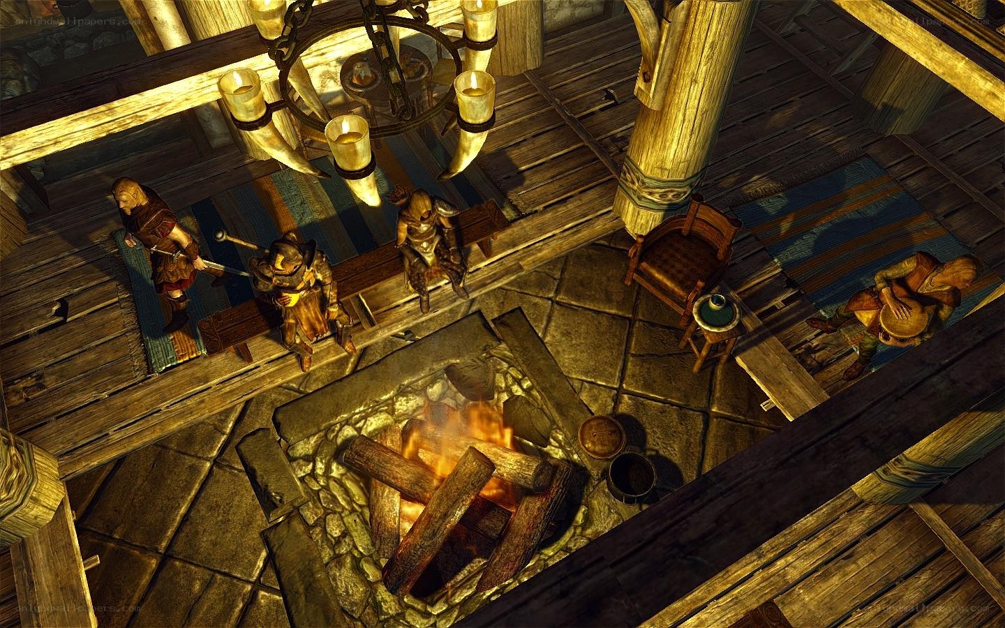 tavern scene with adventurers