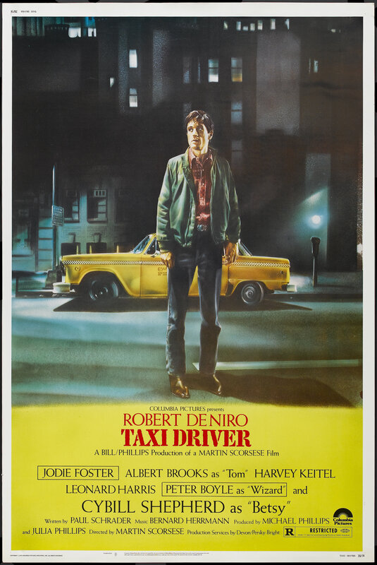 Taxi Driver movie poster