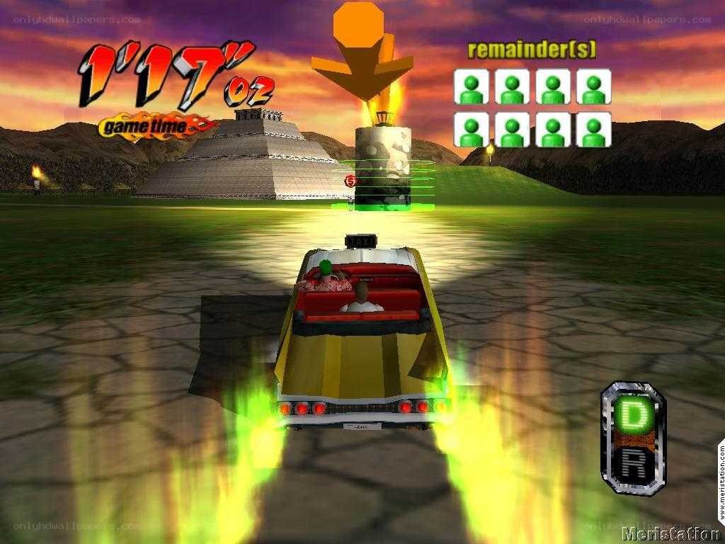Taxi game screenshot