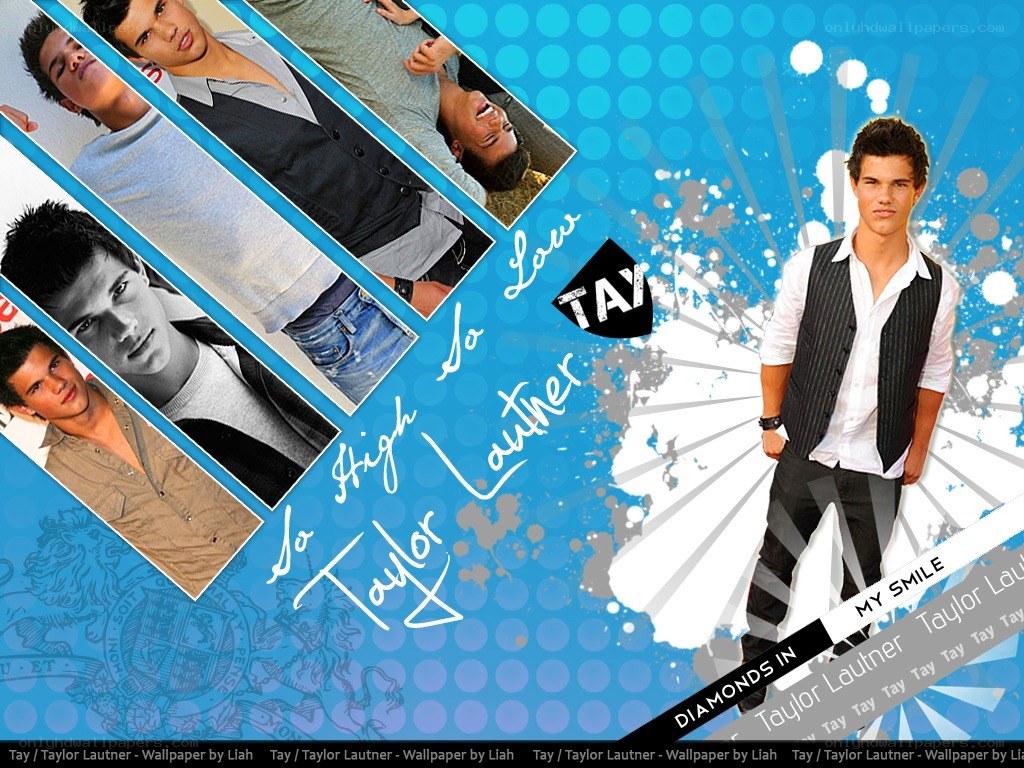 Taylor Lautner collage wallpaper