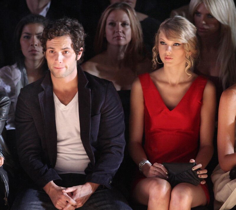 Taylor Swift and a man at an event