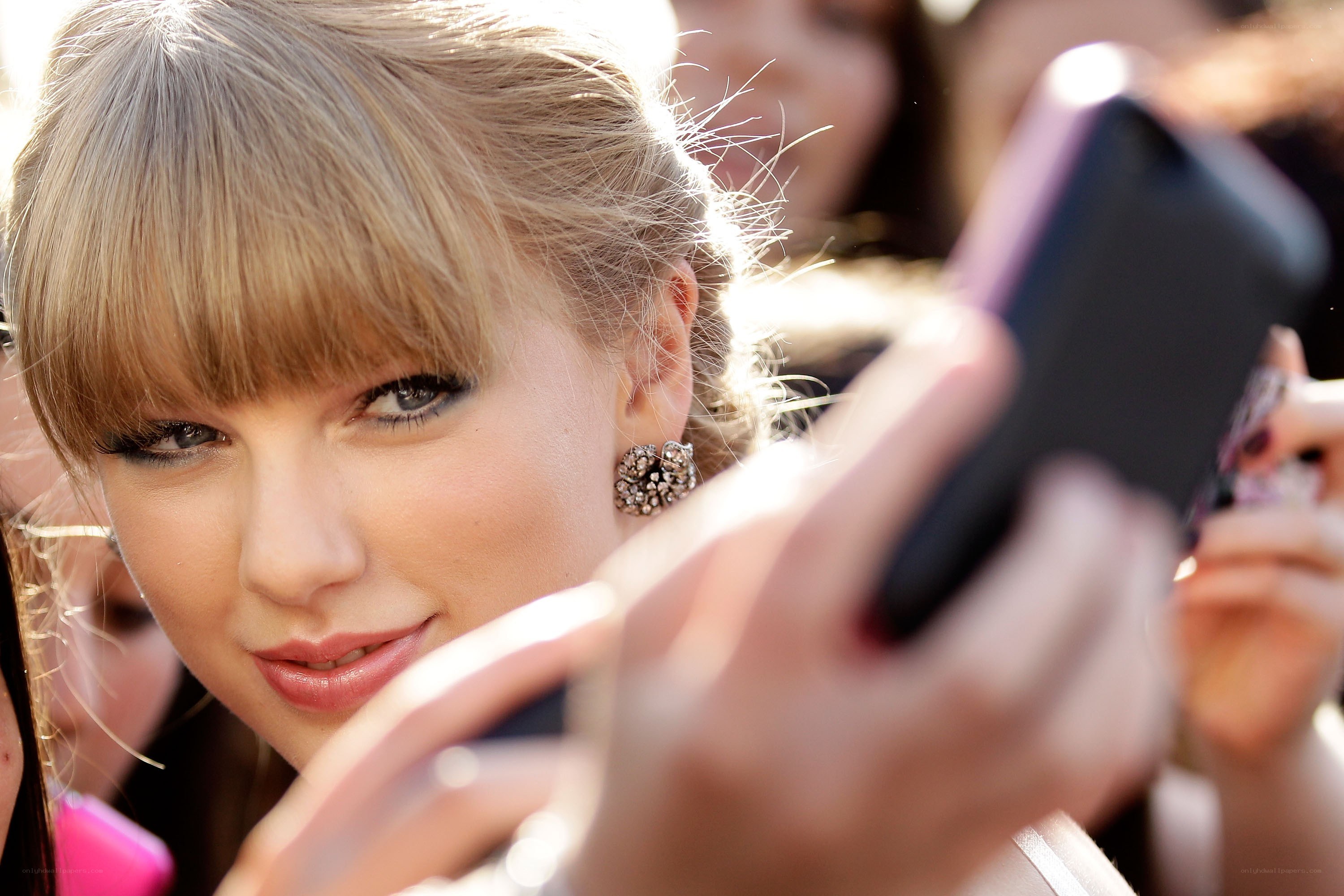 Taylor Swift at a fan event
