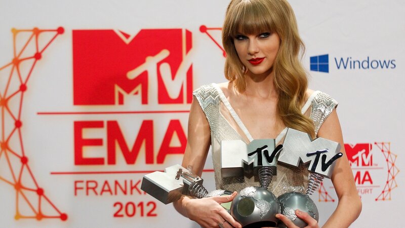 Taylor Swift at MTV EMA 2012