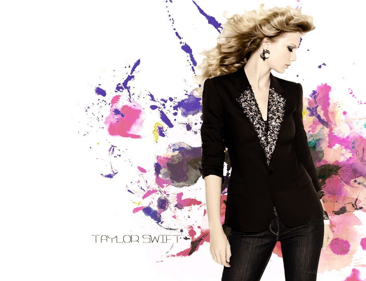 Taylor Swift in a blazer