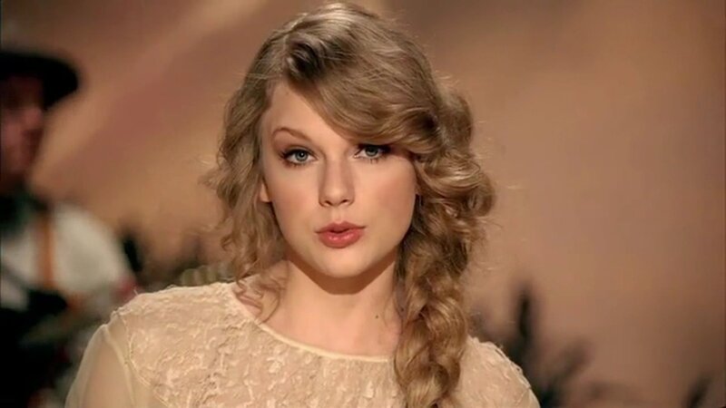 Taylor Swift in a music video