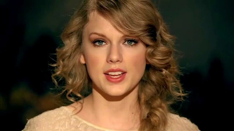 Taylor Swift in a music video