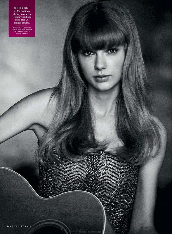 Taylor Swift in Vanity Fair
