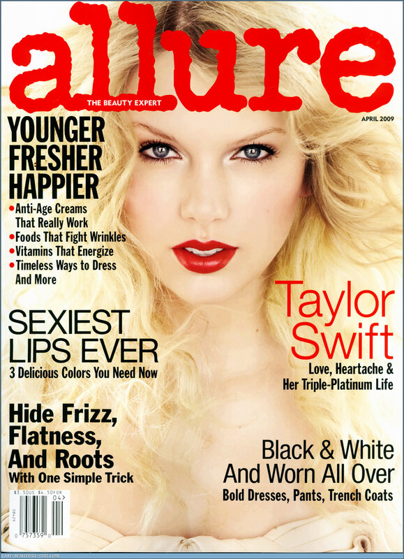 Taylor Swift on Allure cover