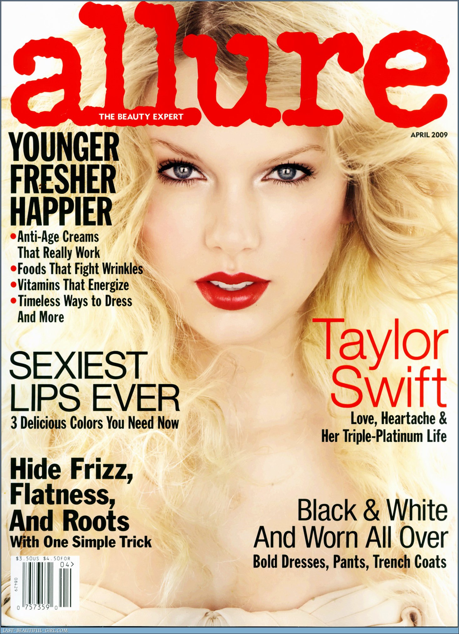 Taylor Swift on Allure cover