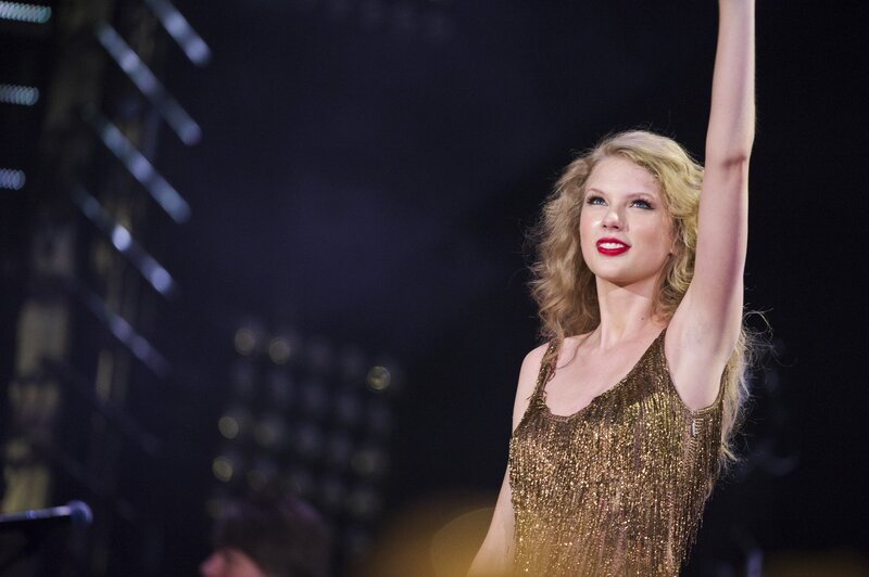 Taylor Swift on stage