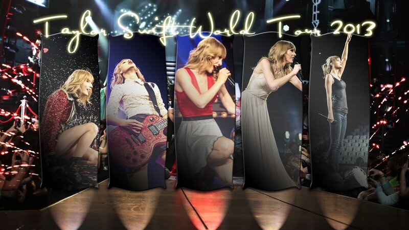 Taylor Swift on Stage — Black