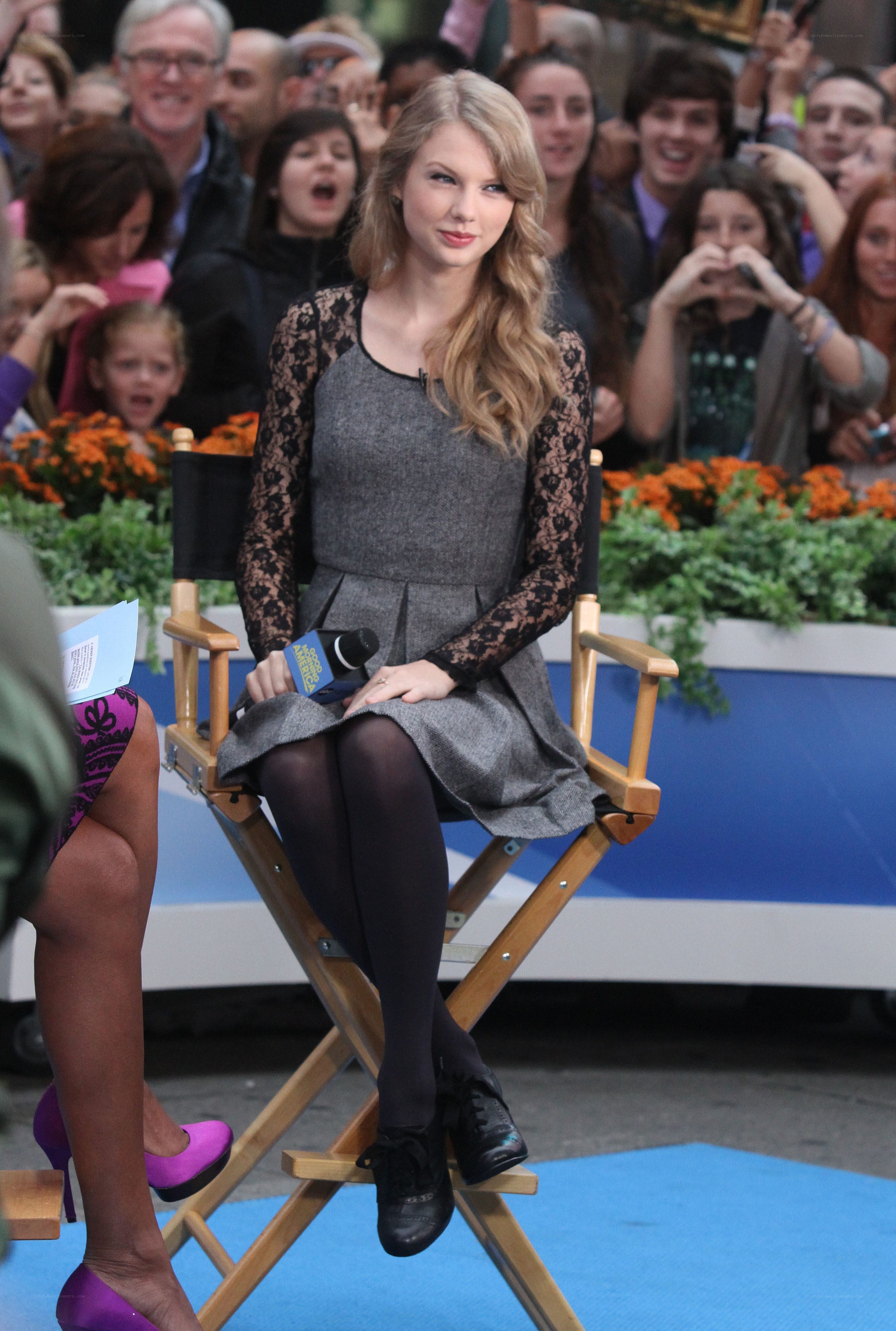 Taylor Swift on talk show