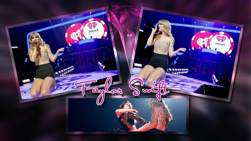 Taylor Swift performing live
