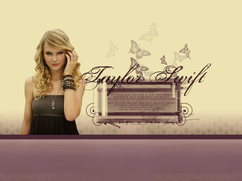 Taylor Swift portrait wallpaper
