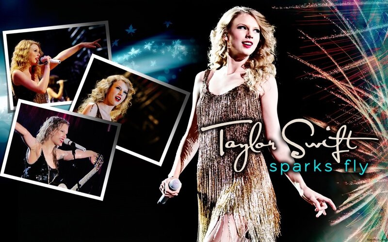 Taylor Swift sparks fly