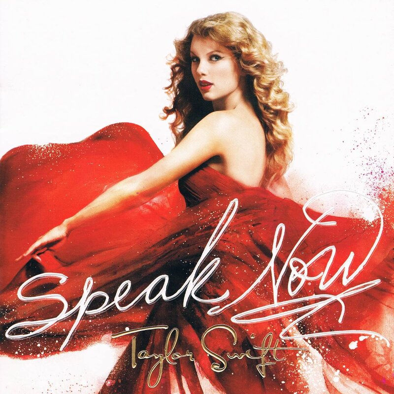Taylor Swift Speak Now album cover