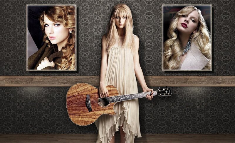 Taylor Swift with guitar