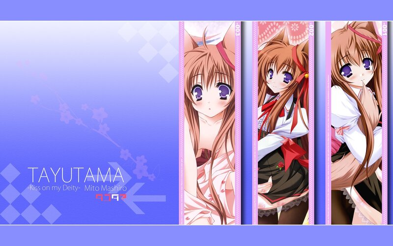 Tayutama anime character art