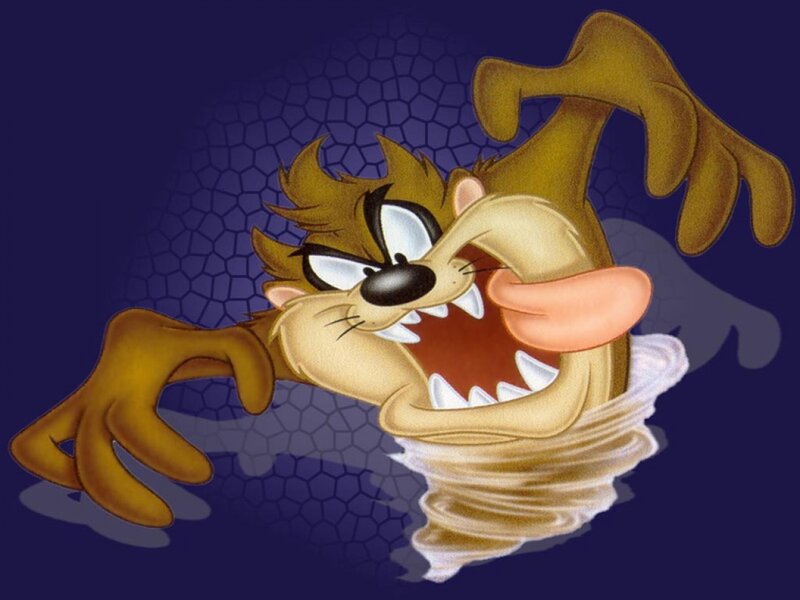 Taz the Tasmanian Devil — Blue